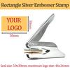 Customized Embossed Stamp Personalized Custom Book Embosser Seal Wedding Invitation Logo Customization Embossing Paper Stamps