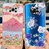 För Xiaomi Poco X3 Pro Fodral Ny Mode Målat Skydd Genomskinligt Silikon Mjukt TPU Telefonfodral För Xiaomi Poco X3 NFC PocoX3 Pro Skal