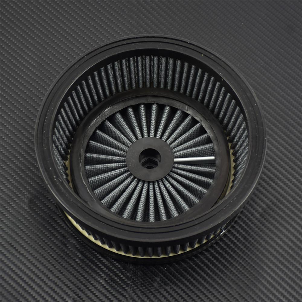 Motorcycle Grey Red Blue Replacement Air Cleaner Intake Filter System Inner Element For Harley Touring Dyna Softail Sportster XL