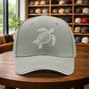 Sea Turtle Graphic Baseball Cap Adjustable Unisex Printed Outdoor Curved Brim Hat