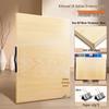 Ultra-thin 4K Basswood Art Drawing Board, Portable 8K Hollow Wooden Sketch Pad for Beginners