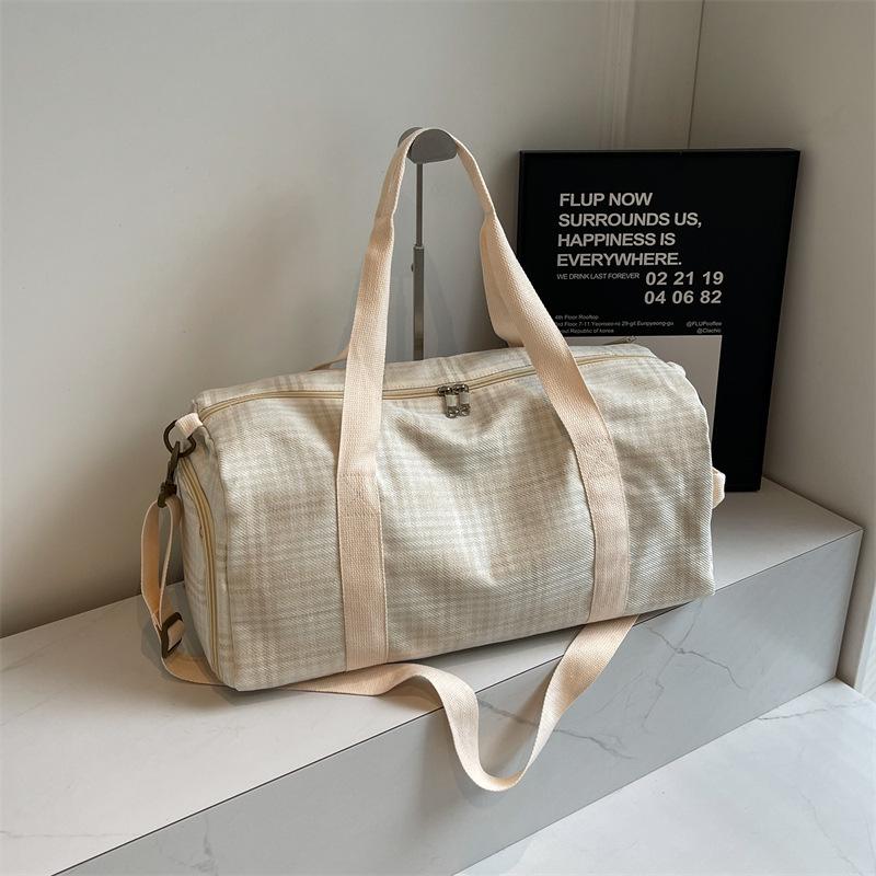 Women's Travel Backpack: Large Capacity, Lightweight, Wear-Resistant, Splash-Proof, Dry/Wet Separation for Swimming and Fitness.