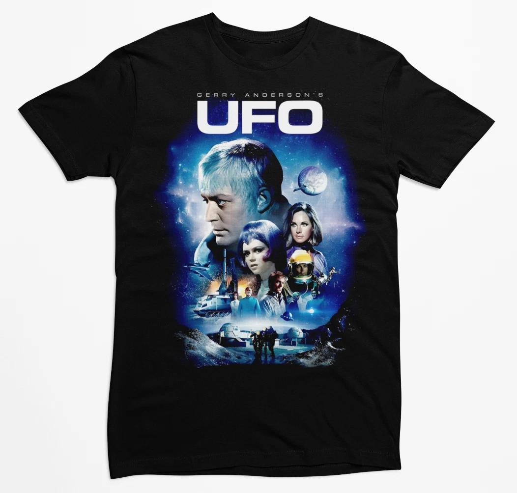 UFO TV Show Poster T-shirt 4XL