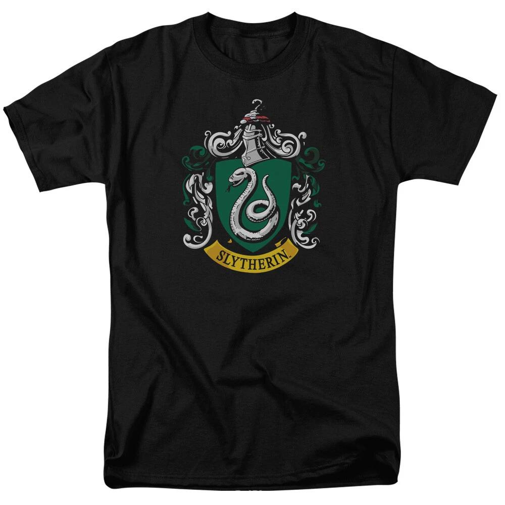 Harry Potter Slytherin Crest Men’s T-Shirt S-5XL Officially Licensed Tee M