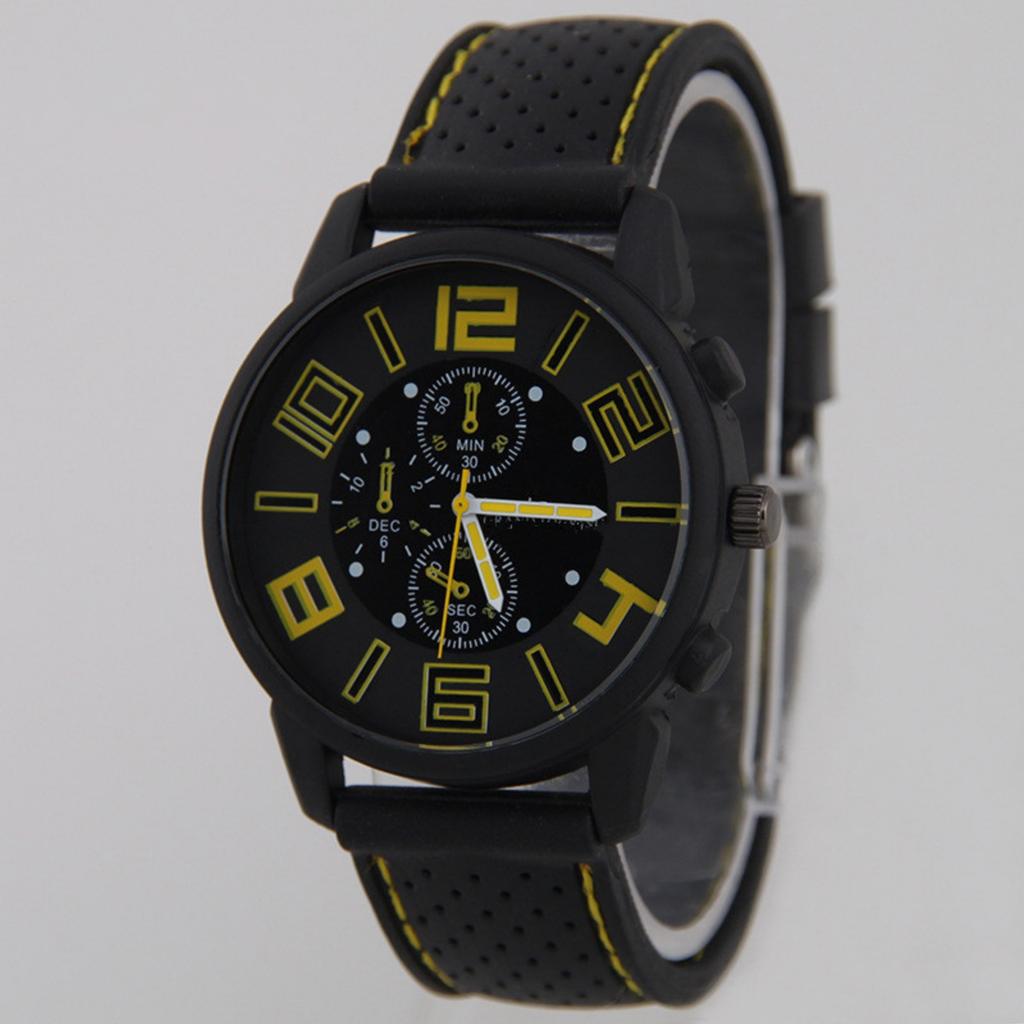 Men's Waterproof Luminous Running Alarm Clock Watch