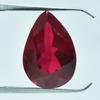 Natural Red Ruby Loose Gemstone Bloody 17.25 ct Pear Shape for Jewelry Making and Gem Collections