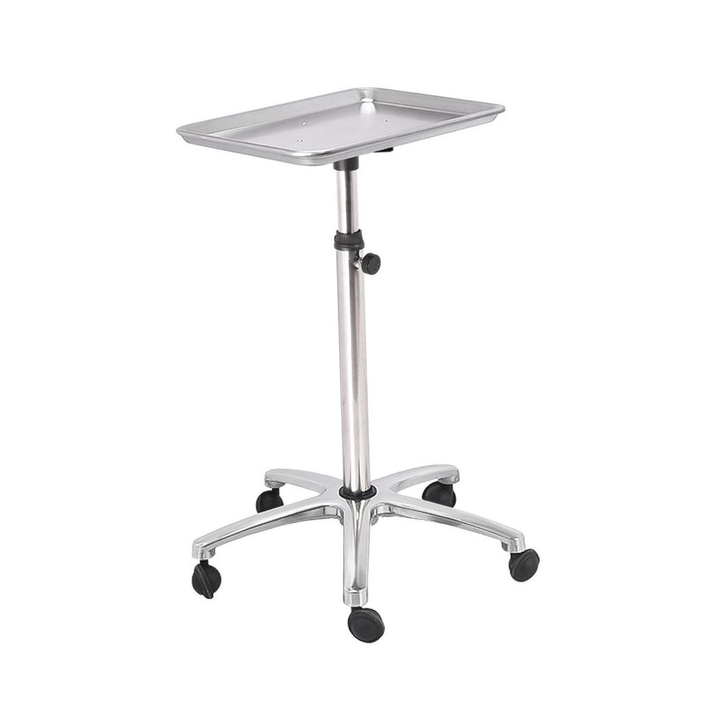 Hair Salon Rolling Cart Tray Stylist Instrument Stand on Wheels for