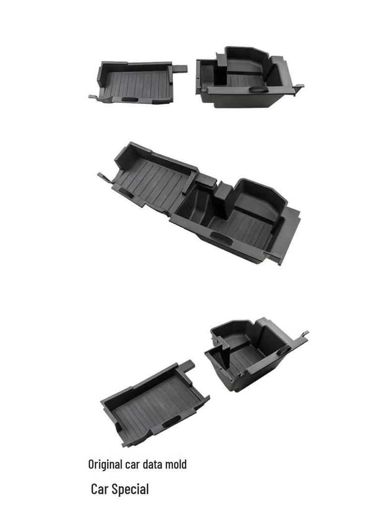 Pudełko do przechowywania w bagażniku Mercedes GLC-L (23-25) dla 5 lub 7-miejscowych, Tylny organizer na narzędzia