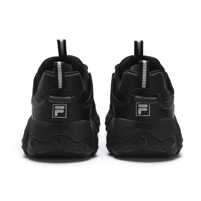 New FILA Slip Resistant Low Top Casual Shoes Men's Black F12M512103FBK
