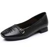 GKTINOO Women Shoes Genuine Leather 2025 Spring New Dress Shoes Women Large Size Low Heels Office Lady Shoes Women