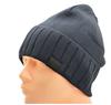 Men's Warm Winter Hat with Fleece - L/XL 2Moro St-560A Color Navy Blue