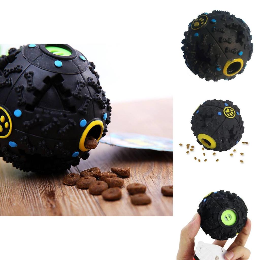 Fun Interactive Plastic Squeaky Chew Toy Ball For Dogs Ideal For Teeth Cleaning And Playtime