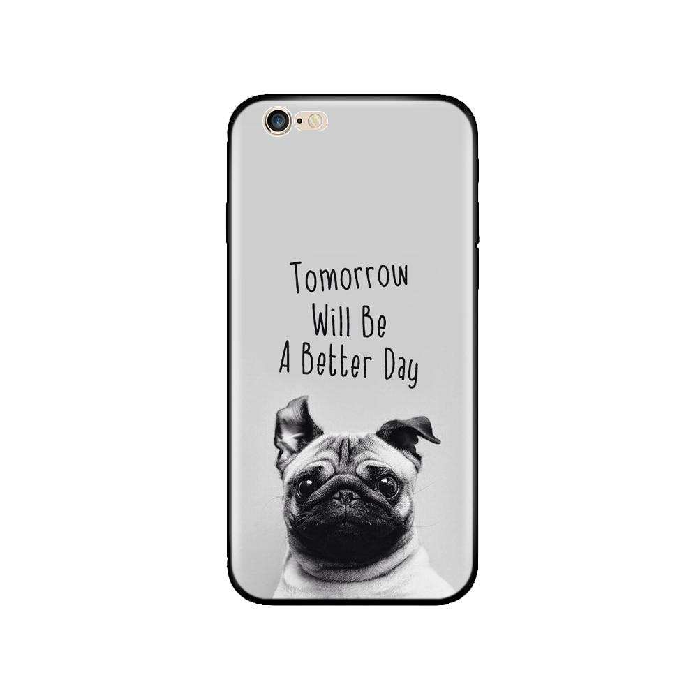 For Iphone 5s 5 S Se 2016 4.0" Case Silicon Soft Phone Cover On Apple iPhone 6s 6 S Plus Funda Coque Shell Bumper Black Tpu Case