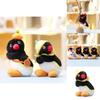 Adorable Penguin Cartoon Plush Doll With Pp Cotton Filling For Backpack And Car Accessories