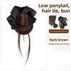 Synthetic Bun Head Wig with Hair Tie Wig Hair Clip New Hairpiece  Hair Accessories