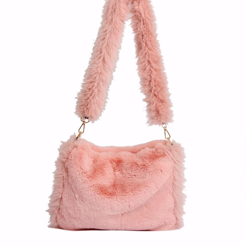 

Бархатная сумка через плечо с застежкой-молнией, однотонная сумка через плечо, мягкая, простая, популярная, красивая, модная, новый продукт