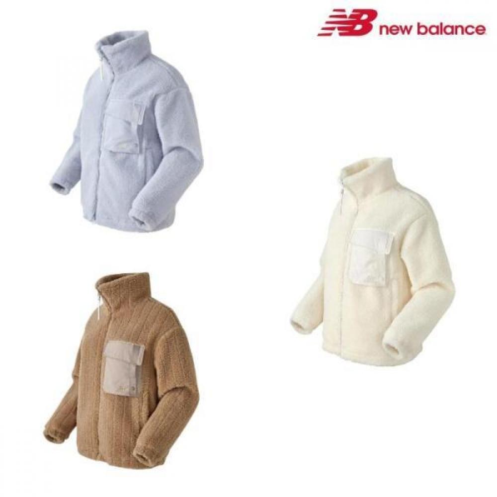 

New Balance NewW Balance W Тканый карман из флиса на молнии nbmdc4W812 ivory/85 (S)