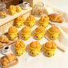 10/20Pcs Cute Cartoon Bread Turtle Charms Decoration Resin Diy Craft Accessories For Desk Decor Car Ornament