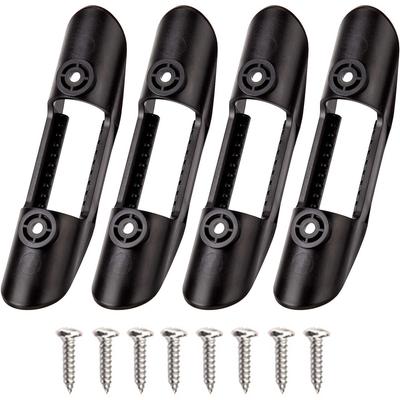 4 Stück ABS Schwarz Kajak Paddelhalter Clips Für Kanu Boot Marine Montage Zubehör