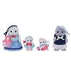 EPOCH Sylvanian Families Doll Seal Family FS-51 ST Mark Certified 3 Years Older Toy Dollhouse