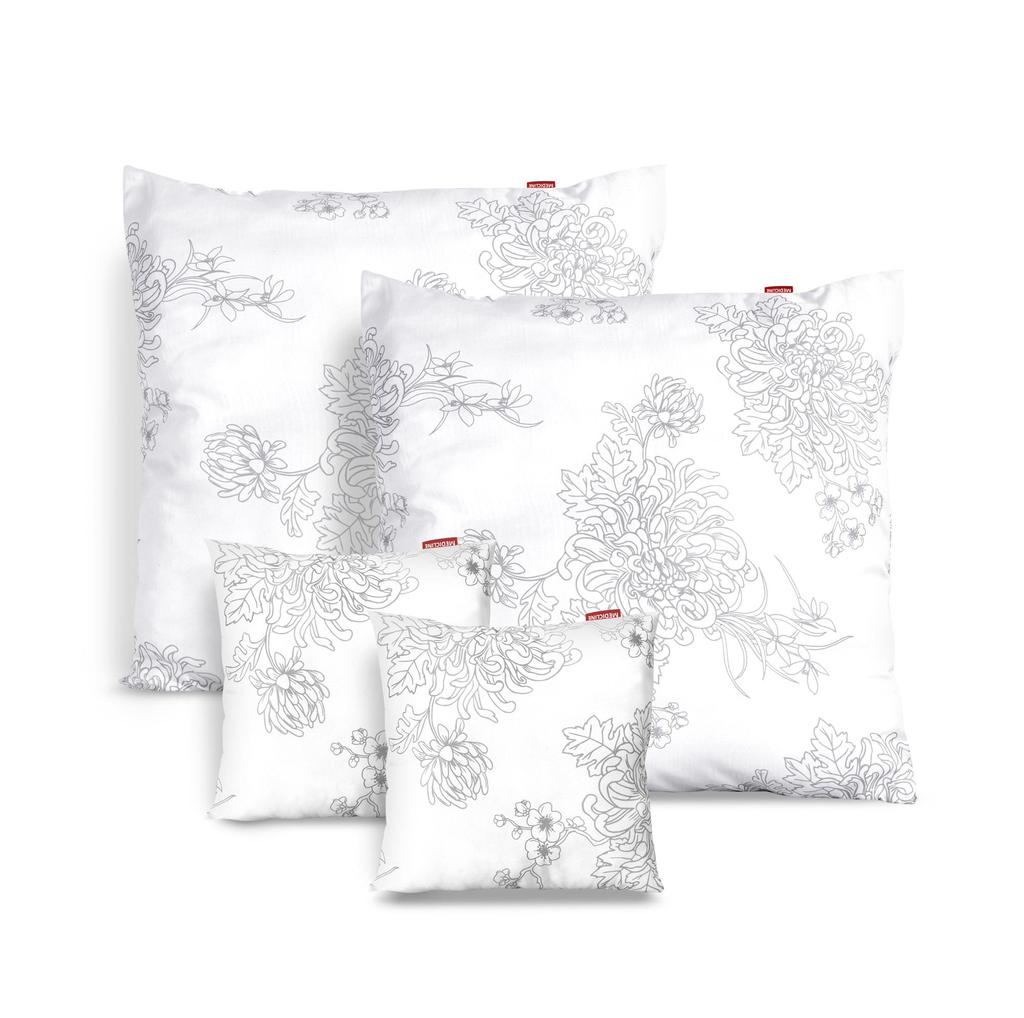 Anti-Allergy Pillow Microfiber Floral Silicone Various Sizes