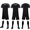 Summer Short Sleeve Adult Kids Team Competition Team Uniform Sports Set Men'S And Women'S Soccer Uniform Jersey 612