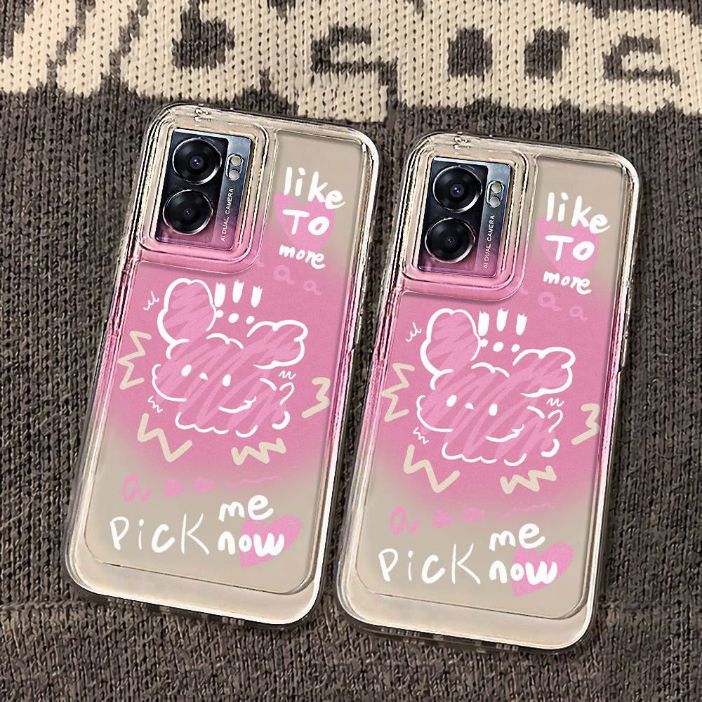 

Чехол для телефона OPPO A96/A57/Find X5/K9 с размытыми линиями и рисунком собаки — бесплатная доставка