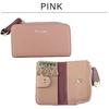 Paul Smith Key with Heart Cowhide Free Gift PWU910 Pink Women's Case/Wallet Pull, Leather, Wrapping,