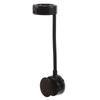 Vertical Hair Dryer Holder Suction Cup No Drilling Easy Install for Bathroom Wall Countertop Organizer Black Hair Dryer Holder