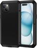 Custodia in Metallo Blindata per IPhone 17 18 Pro Air 17e 16e 16 15 14 13 12 11 Pro Max XS XR 8 7 Plus Copertura Resistente Protezione Schermo