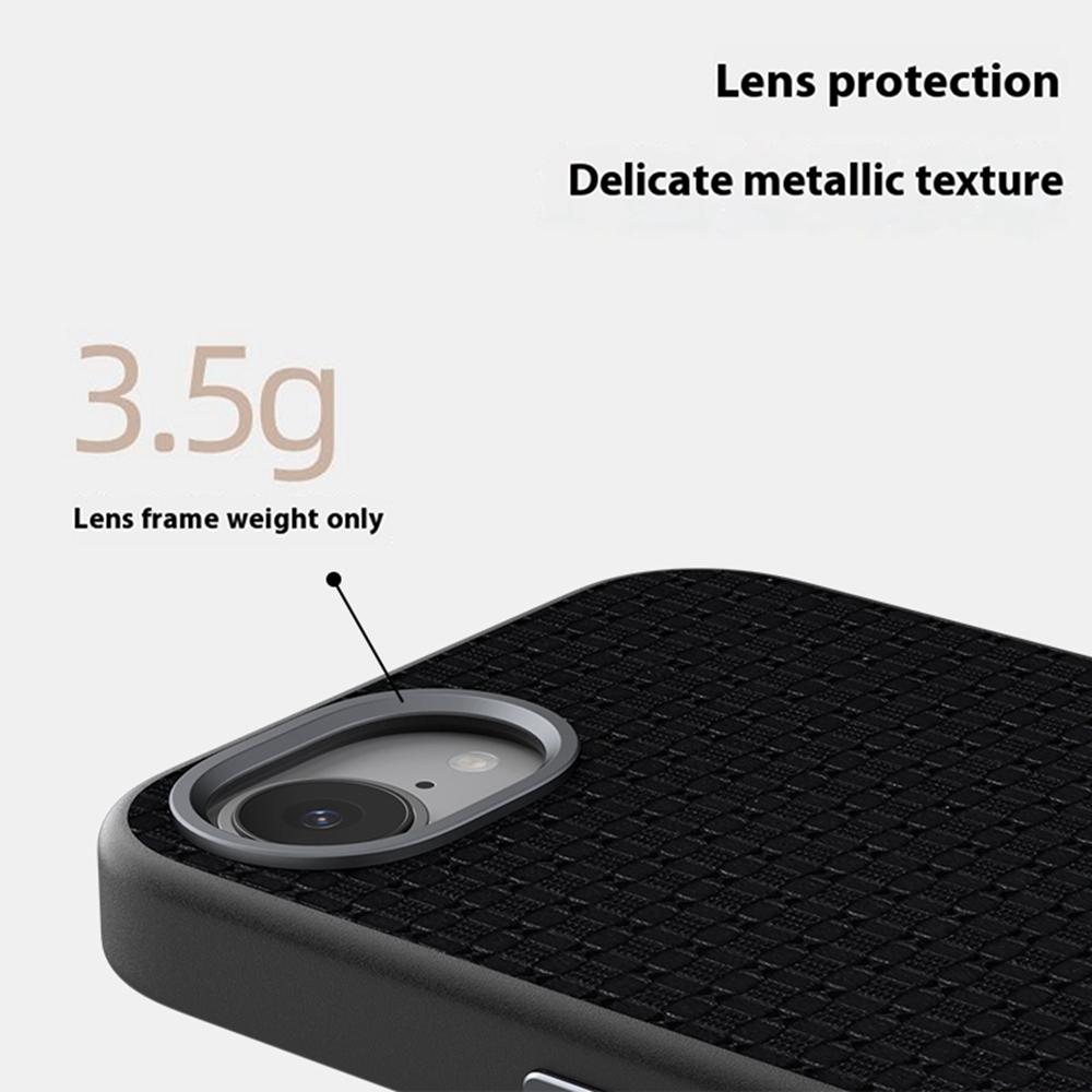 ABEEL For iPhone 16e Case Compatible with MagSafe Textured Micro-Embossing Back Cover