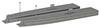 KATO N Gauge Island Platform End C 1 Railway Model Supplies (Left & Right, Each) 23-176 -