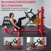 Leg Press Machine with Wheels. Adjustable and Squat