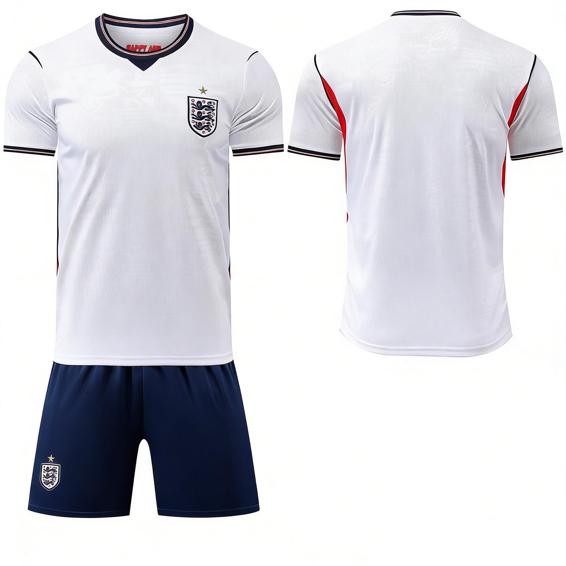 2627 Americas World Cup England home No. 10 Bellingham jersey 7 Saka 9 Kane football jersey set #16