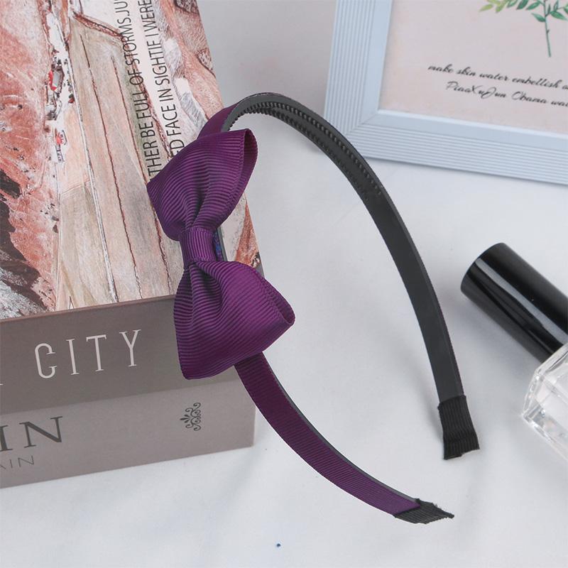 1PCS Cute Solid Color Ribbon Hair bands for Baby Girls Bows summer Headband for girls Kids Fashion Hair Aceessories  FDr10