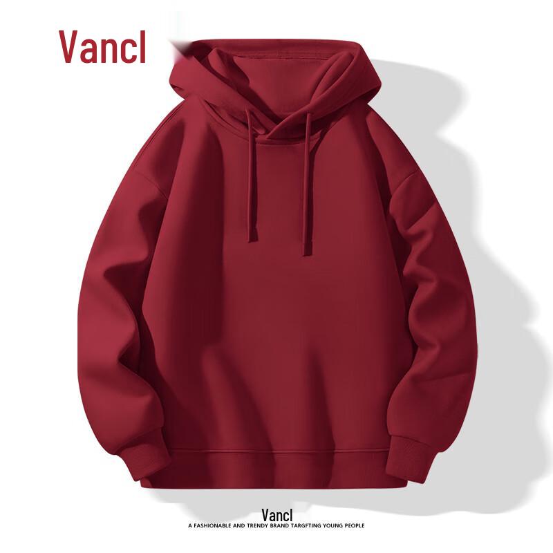 VANCL Men's Casual Loose Fit Hooded Sweatshirt