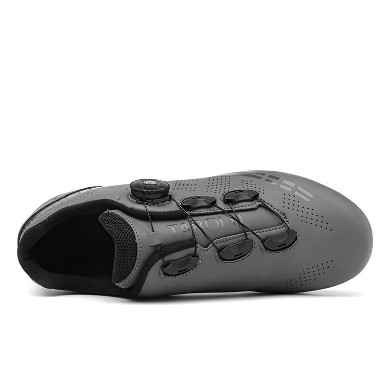 Unisex Road Mountain Cycling Shoes Hard Sole Flat Pedal Non-Clipless Locking Compatible Men Women