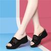 Outer Sandals Women's Platform Cm Wedge Heel New Summer Women's Shoes Small Fashion Mother Shoes Slippers