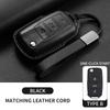 Leather Car Key Case Cover Shell Fob For Vw Volkseagen Passat B8 Magotan For Skoda Superb A7 Kodiaq Seat Protected Keychain Bag