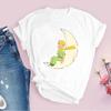 2024 New Arrival Little Prince Printed T Shirt Round Neck Short Sleeve Tshirt Female Harajuku Ladies Tshirts Casual Tee