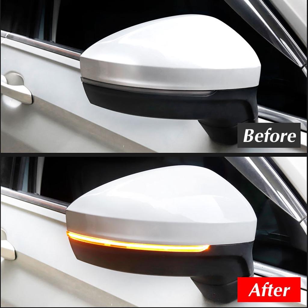 Buy 1 Pair Dynamic Mirror Turn Signal Light Indicator For Volkswagen