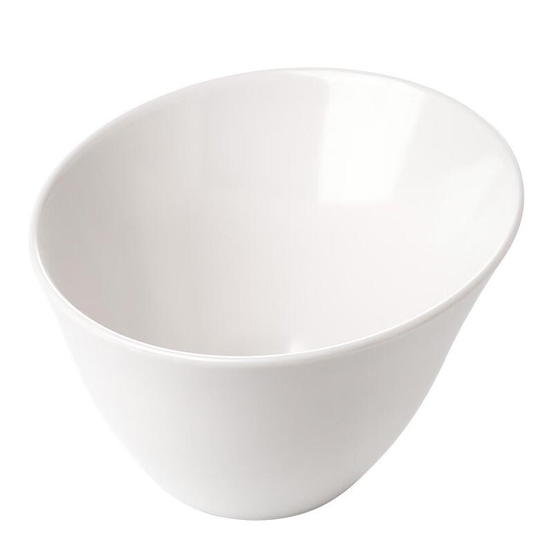 Slanted Melamine Buffet Serving Bowl
