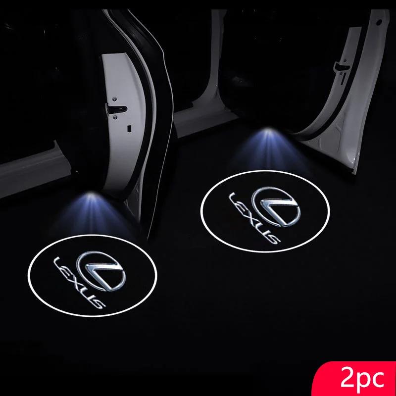

For Lexus F SPORT ES RX NX LS UX LM LX GX LC RZ IS CT Car Door LED HD Welcome Courtesy Shadow Projector Lamp Logo Light