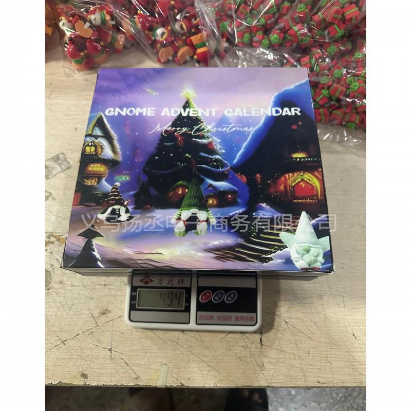 Christmas Gnome Advent Calendar 2026 Blind Box Toy Adults PVC Figurine Countdown Set With 1/2/3 Mini Gnomes