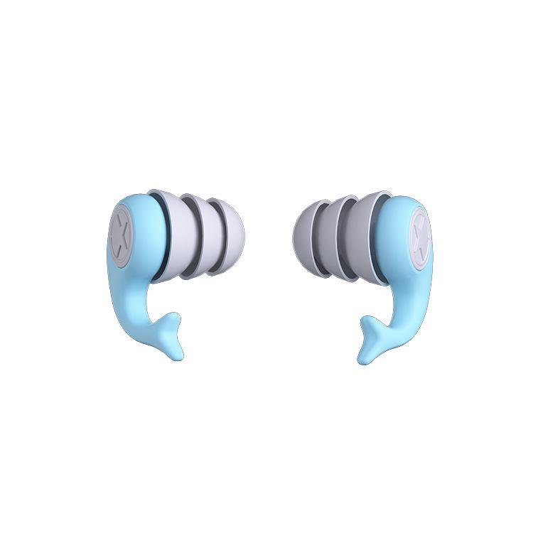 Soundproof Silicone Earplugs: Noise Reduction for Sleep, Waterproof, In-Ear Protection