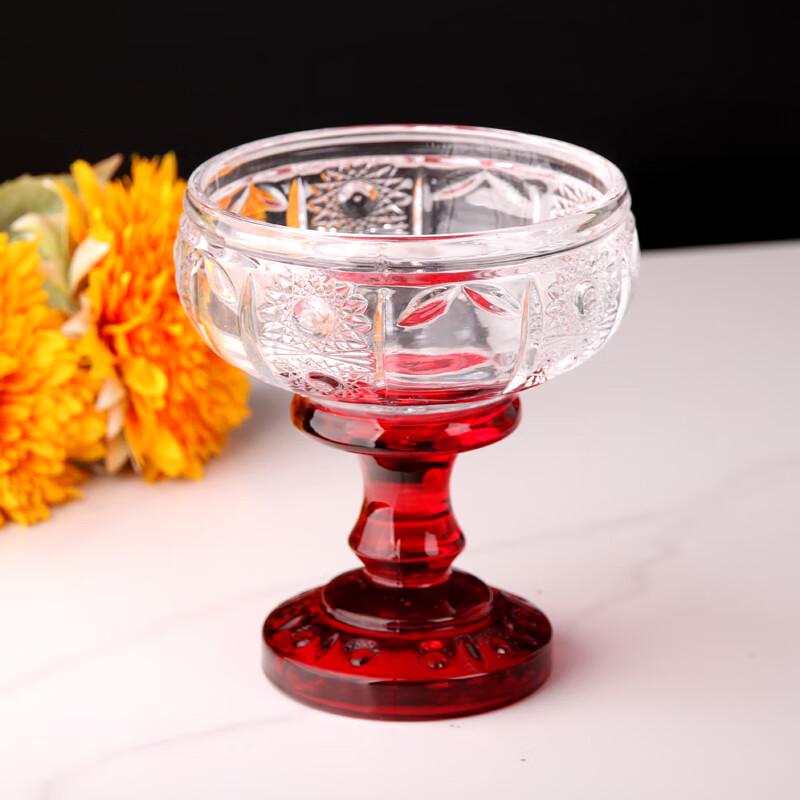 Flavinmci Ręcznie Malowana Kryształowa Szklana Misa Podstawka