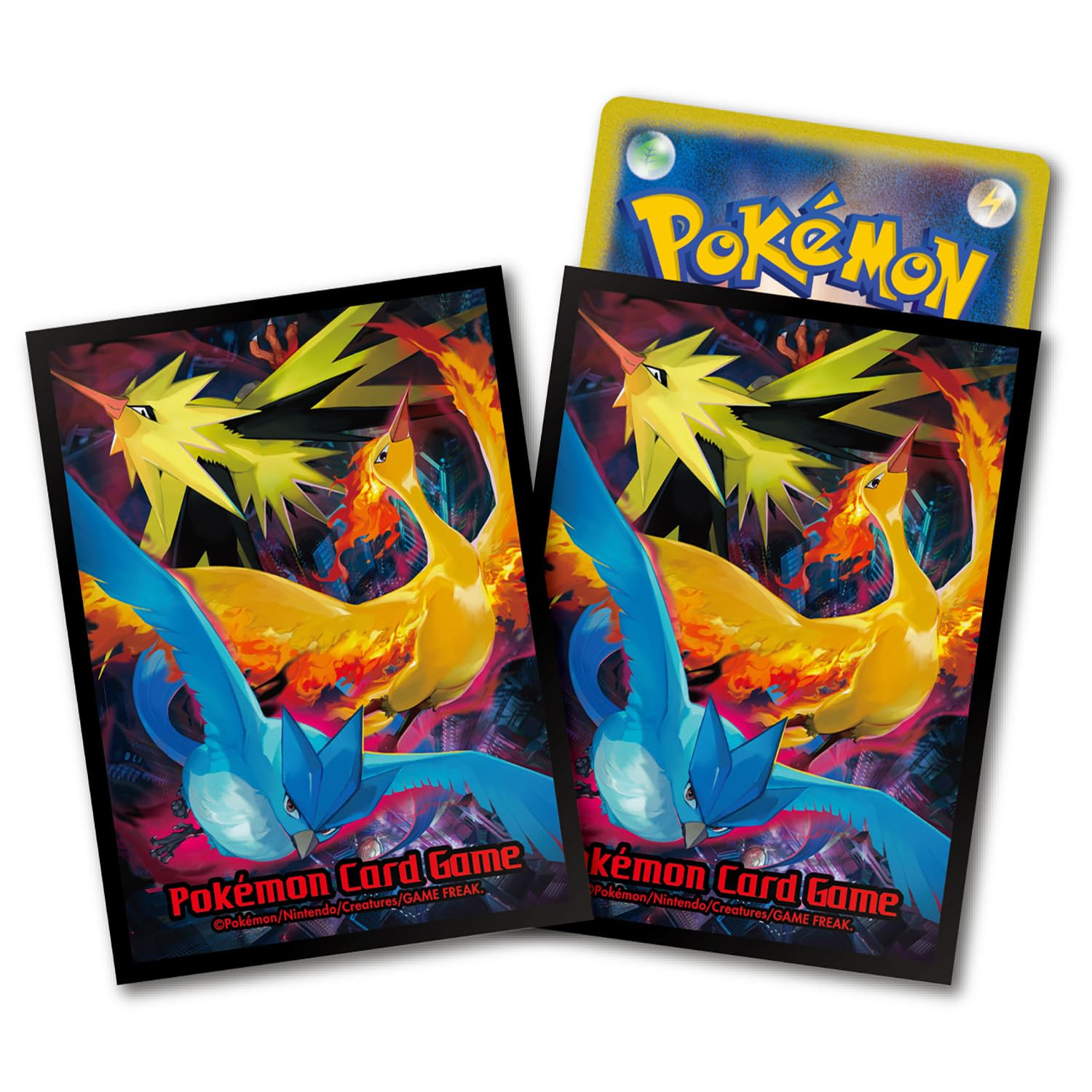 

Pokemon Center Original Pokemon Card Game Deck Shield Fire Thunder Articuno & &