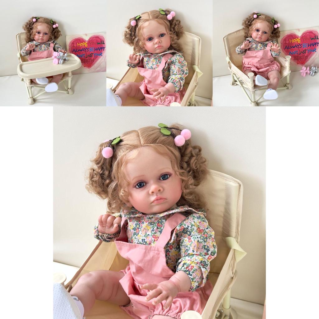 Silicone Baby Reborn Doll 60cm Realistic Toddler For Collectors And Giftgiving