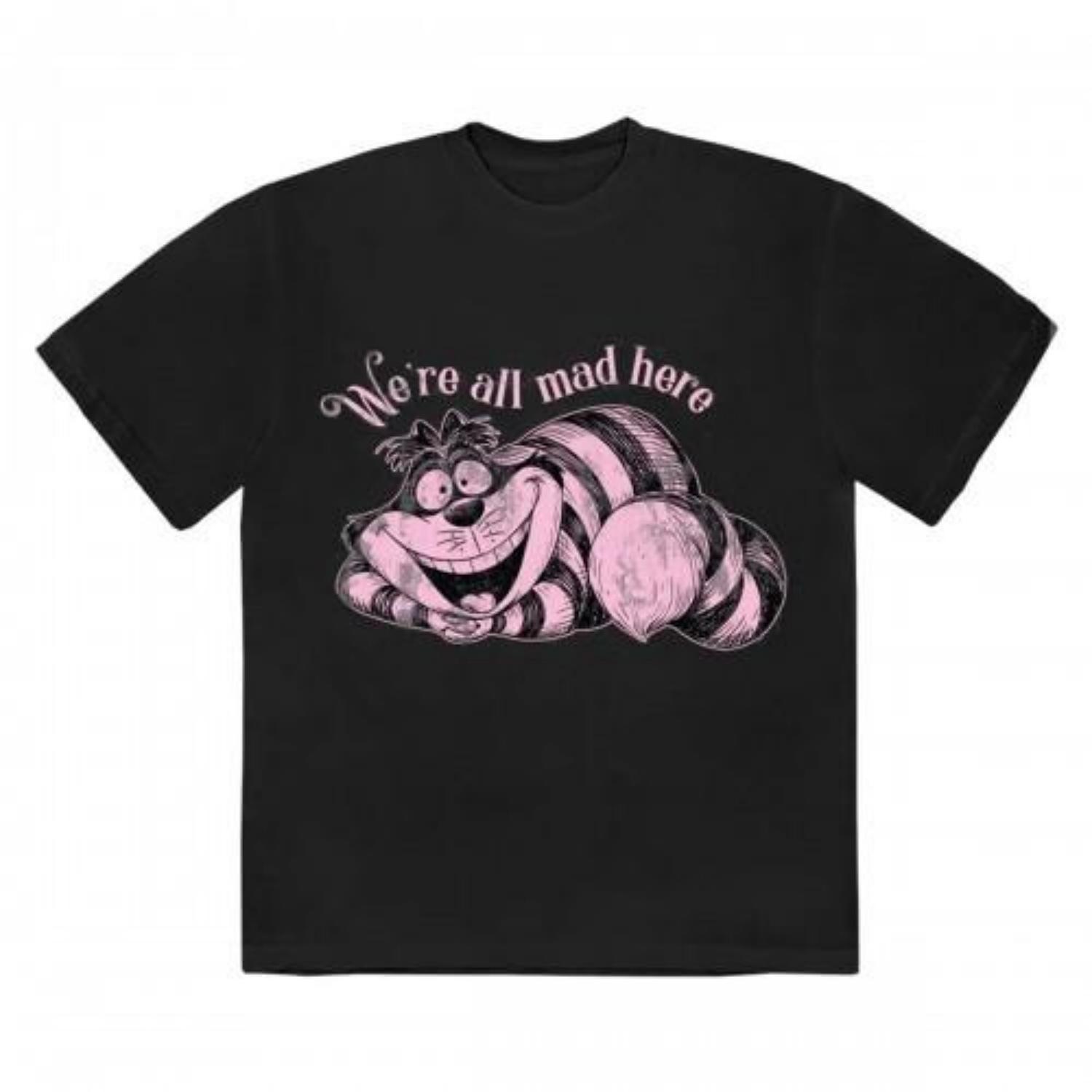 

Alice In Wonderland Unisex Adult WeÂ´re All Mad Here T-Shirt S разноцветный