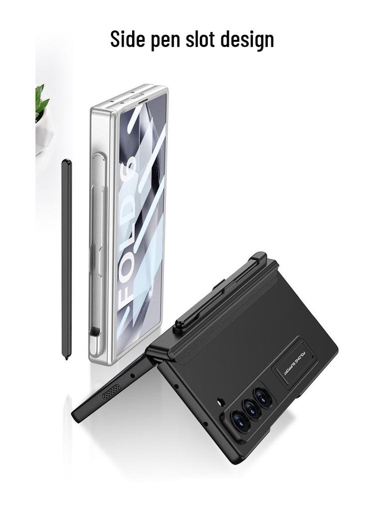 Magnetic Hinge Phone Case for Samsung Z Fold6 and Fold7 - Stylish New Design